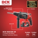 DCK KDZC04-24EM Cordless Brushless Rotary Hammer 24mm