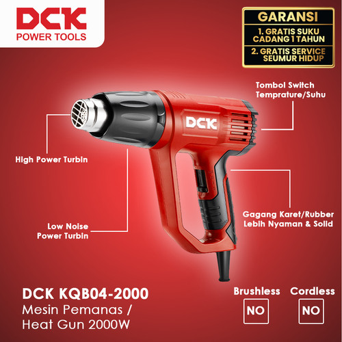 DCK KQB04-2000 Mesin Pemanas / Heat Gun 2000W