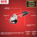 DCK KSM03-100A Mesin Gerinda Tangan 4"