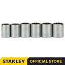 Stanley Kunci Socket Metric Set 10-32mm SQ1/2 12pts 86-477