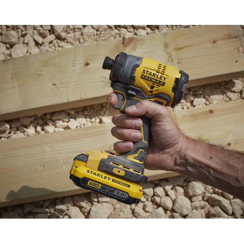 Stanley Brushless Impact Driver / Obeng Impact Baterai 20V SBI810D2K