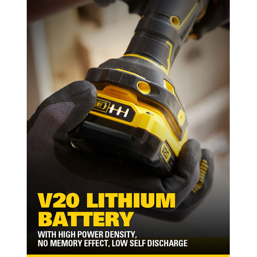 Stanley Brushless Impact Drill /Bor Impact Baterai 20V 2.0Ah SBD715D2K