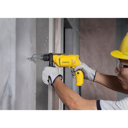 Stanley Impact Drill /Bor Tembok Listrik w/ ACC 13mm 550W SDH600KV