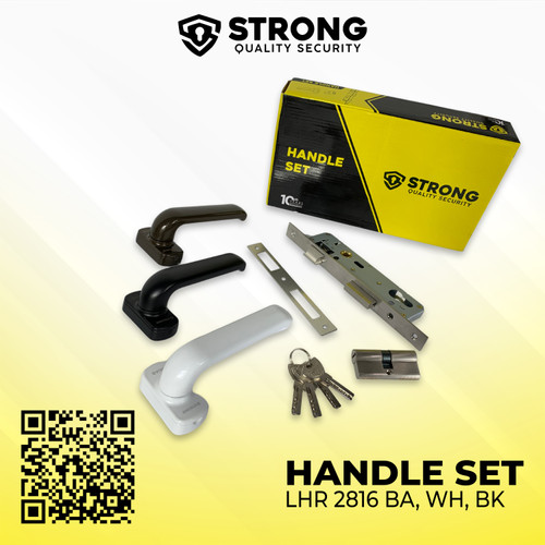 Handle pintu aluminium Strong LHR 2816 Handle pintu 1 SET