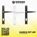Handle Pintu Plate Aluminium Set (20X85) / Handle Set STRONG LHP AL S2
