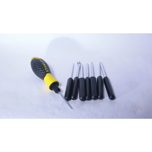 Stanley Screwdriver Set Cushion Grip 9Way STHT62511-8