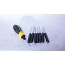 Stanley Screwdriver Set Cushion Grip 9Way STHT62511-8