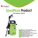 Mesin Cuci Steam / Jet Cleaner VAD 70 Nankai