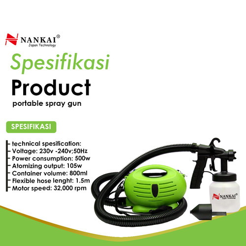 Portable Spray Gun / Paint Zoom Nankai