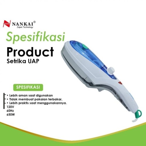 Setrika Uap Portable / Travel Streamer Nankai
