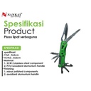 Pisau Lipat Serbaguna / Pisau Lipat Multifungsi Nankai