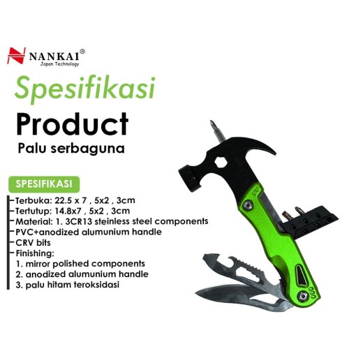 Palu Serbaguna / Palu Multifungsi Nankai