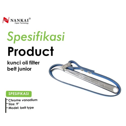 Kunci Oli Filter Belt Junior
