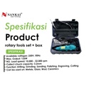 Gerinda Bor Mini / Rotary Tool Set Nankai