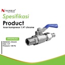 Keran Kompresor 1/4" Croom Nankai