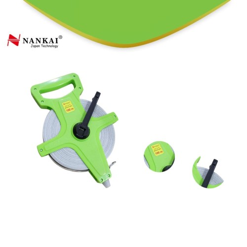 Meteran Tancap Fiber 100 Meter Nankai
