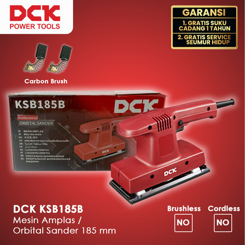 DCK KSB185B Mesin Amplas / Orbital Sander 185 mm