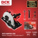 DCK KMY02-235 Mesin Gergaji / Circular Saw 9"