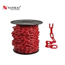 Rantai Plastik Meteran 6mm x 50m Merah Nankai