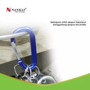 Gantungan Kunci Carabiner 6x60(5 pcs) Biru Nankai