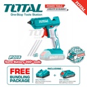TOTAL LITHIUM-ION GLUE GUN/LEM TEMBAK TANPA KABEL TGGLI2001