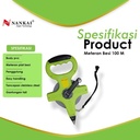 Meteran Tancap Plat Besi 100 Meter Nankai