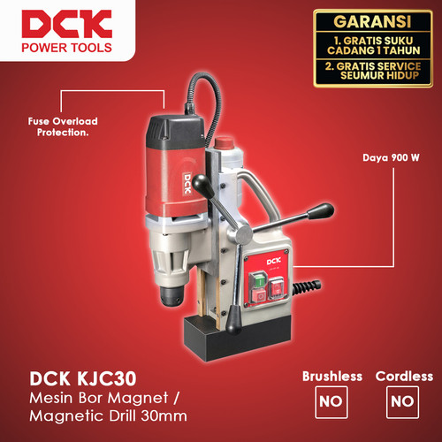 DCK KJC30 Mesin Bor Magnet / Magnetic Drill 30mm