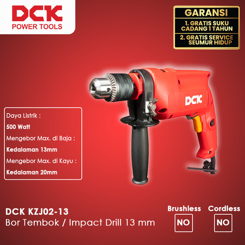 DCK KZJ02-13 Bor Tembok / Impact Drill 13 mm