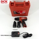 DCK KDJZ1202iE Mesin Bor Tembok Baterai / Cordless Impact Drill 10mm