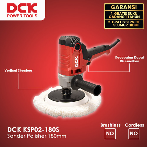 DCK KSP02-180S Sander Polisher 180mm