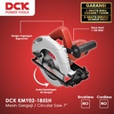 DCK KMY02-185SH Mesin Gergaji / Circular Saw 7"