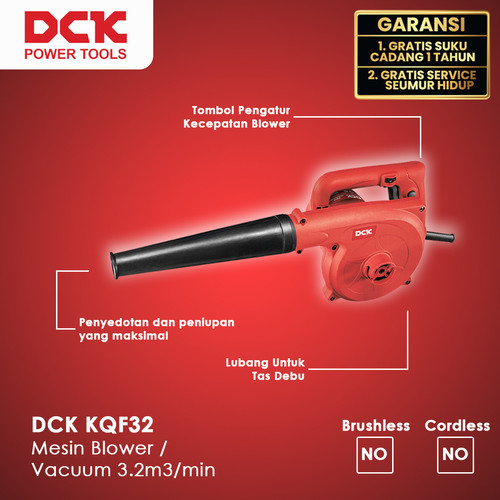 DCK KQF32 Mesin Blower / Vacuum 3.2m3/min