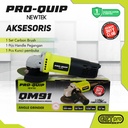 PRO-QUIP NEWTEK Mesin Gerinda Tangan Listrik 4” Angle Grinder 540 Watt QM91