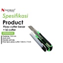 Pisau Cutter + Isi Nankai