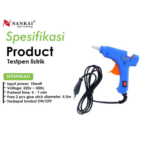 Lem Tembak Bakar / Glue Gun 10 Watt Junior