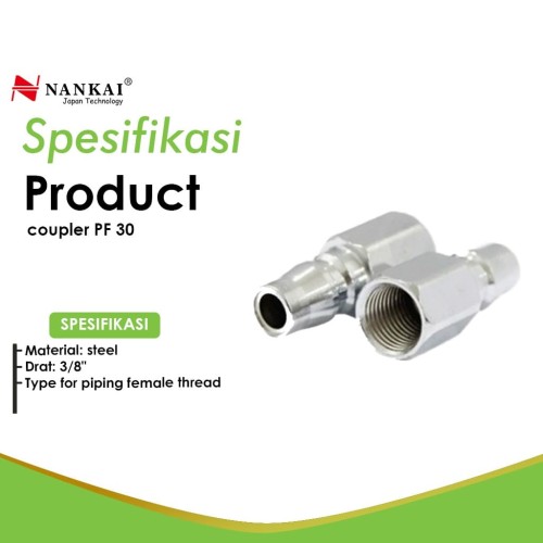 Coupler / Sambungan Selang Kompresor PF 30 Nankai