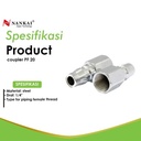 Coupler / Sambungan Selang Kompresor PF 20 Nankai