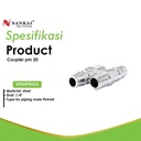 Coupler / Sambungan Selang Kompresor PM 20 Nankai