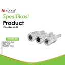Coupler / Sambungan Selang Kompresor SH 40 Nankai