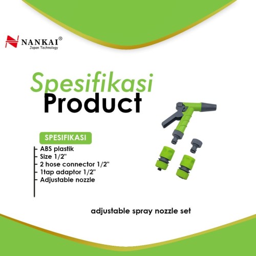 Semprotan Air + Sambungan Set Nankai