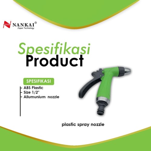 Semprotan Air Nozzle Aluminium Nankai