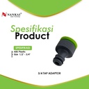 Tap adaptor Sambungan / Connector selang 1/2" - 3/4" Nankai