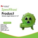 Blower Angin Keong Hijau 2,5" Nankai