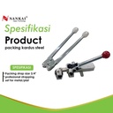 Alat Packing Kardus Manual Besi / Hand Strapping Band Tool Nankai
