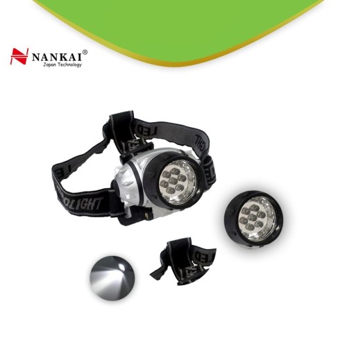 Senter Kepala / Head Lamp 7 LED Nankai