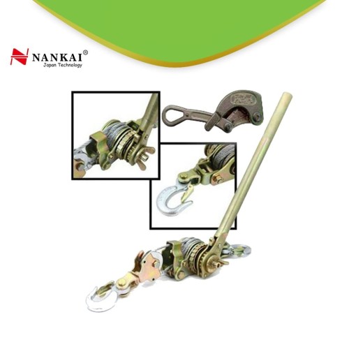 Tarikan Kabel / Rachet Puller + Kodokan / Wire Grip 2 Ton Nankai