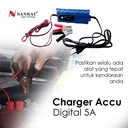 Charger Aki Motor / Mobil Digital 5A Nankai