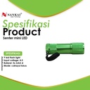 Senter Tangan Mini LED Nankai