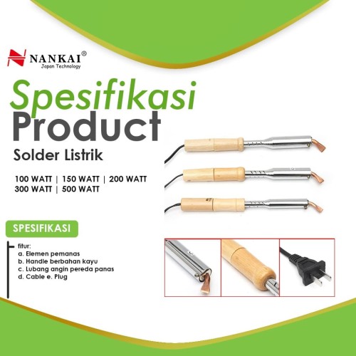 Solder / Alat Patri Listrik 300w Nankai