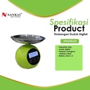 Timbangan Duduk Digital Bulat 5 Kg Nankai
